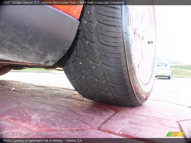 Inferno Red Crystal Pearl / Dark Slate Gray/Light Graystone 2007 Dodge Charger R/T