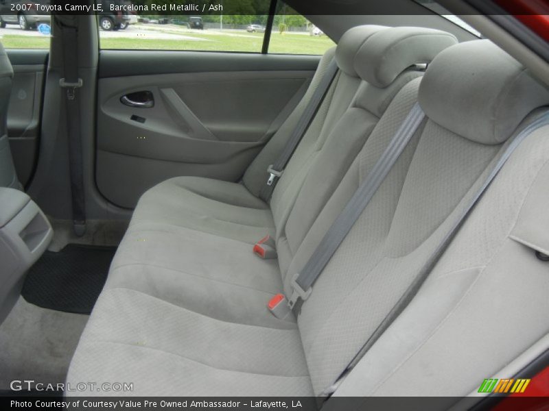 Barcelona Red Metallic / Ash 2007 Toyota Camry LE