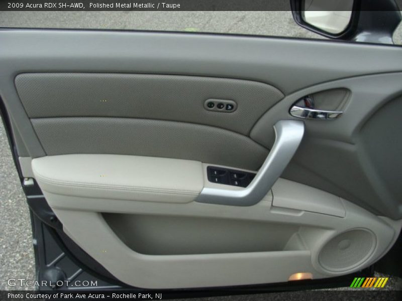 Polished Metal Metallic / Taupe 2009 Acura RDX SH-AWD