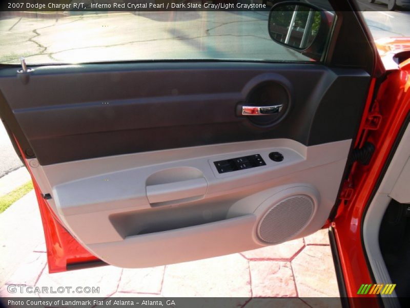 Inferno Red Crystal Pearl / Dark Slate Gray/Light Graystone 2007 Dodge Charger R/T