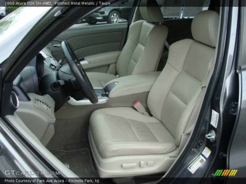 Polished Metal Metallic / Taupe 2009 Acura RDX SH-AWD