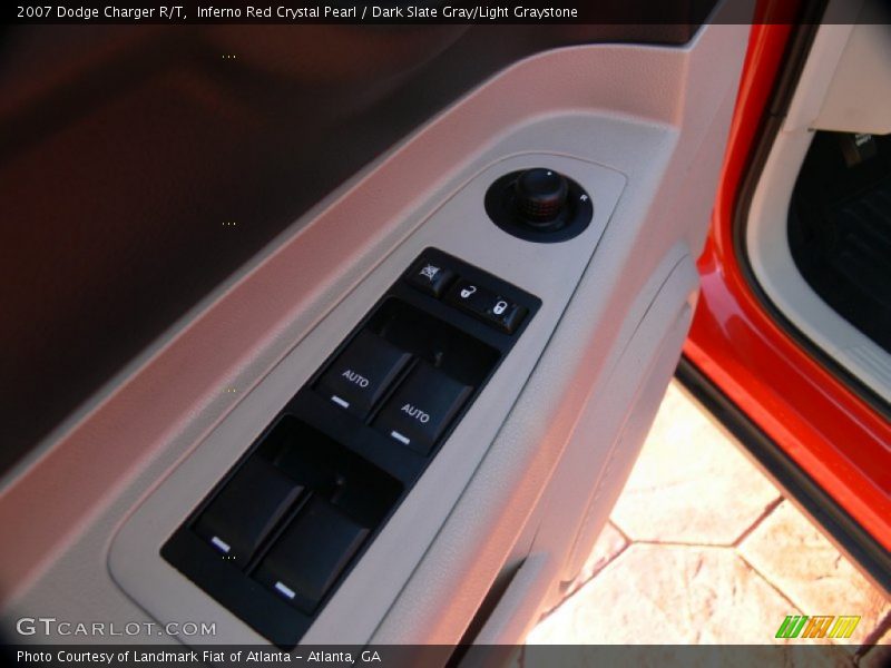 Inferno Red Crystal Pearl / Dark Slate Gray/Light Graystone 2007 Dodge Charger R/T