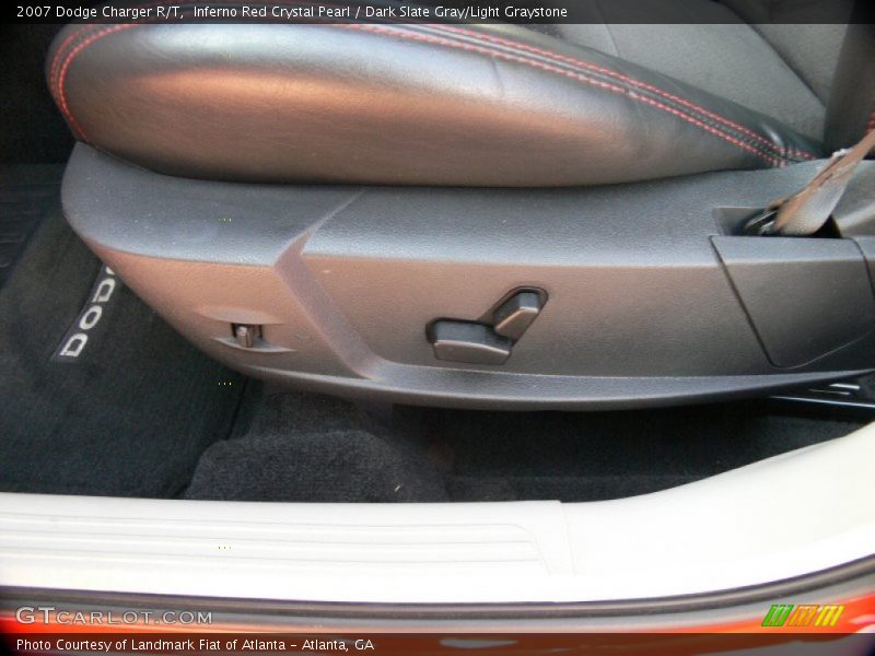 Inferno Red Crystal Pearl / Dark Slate Gray/Light Graystone 2007 Dodge Charger R/T