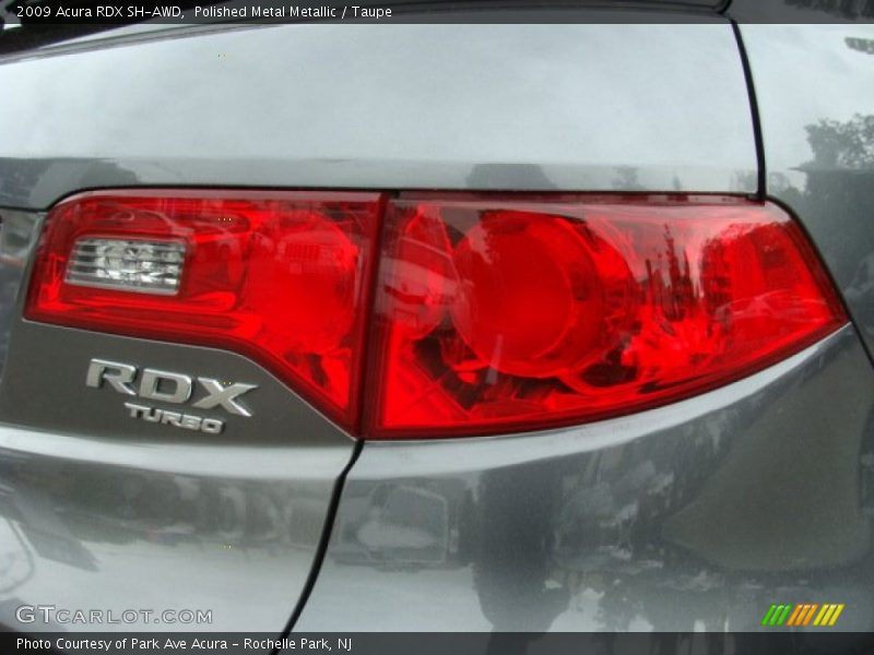 Polished Metal Metallic / Taupe 2009 Acura RDX SH-AWD