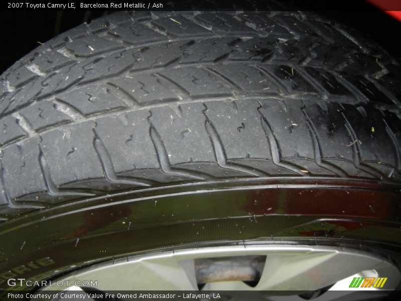 Barcelona Red Metallic / Ash 2007 Toyota Camry LE