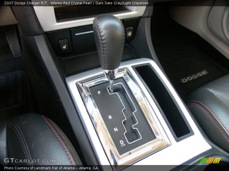 Inferno Red Crystal Pearl / Dark Slate Gray/Light Graystone 2007 Dodge Charger R/T