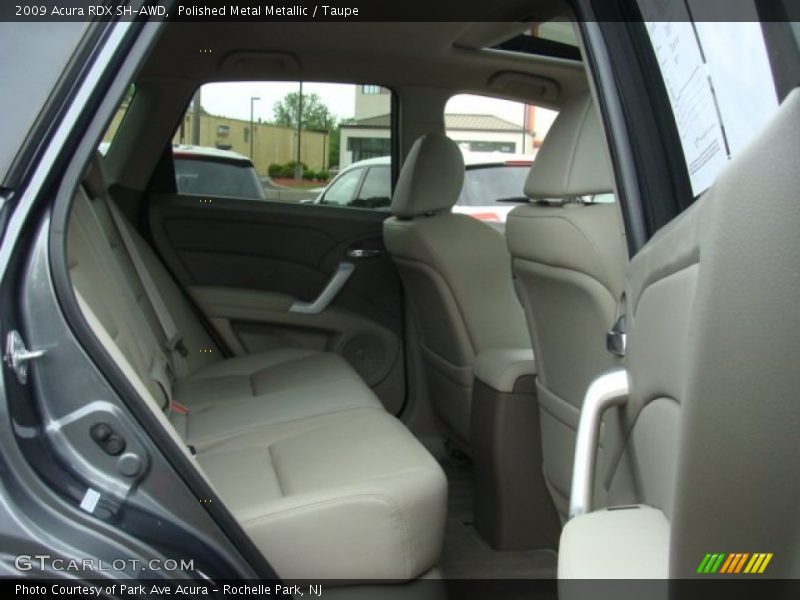 Polished Metal Metallic / Taupe 2009 Acura RDX SH-AWD