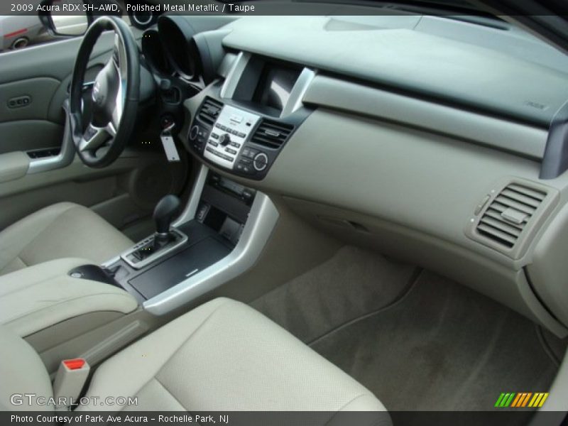 Polished Metal Metallic / Taupe 2009 Acura RDX SH-AWD