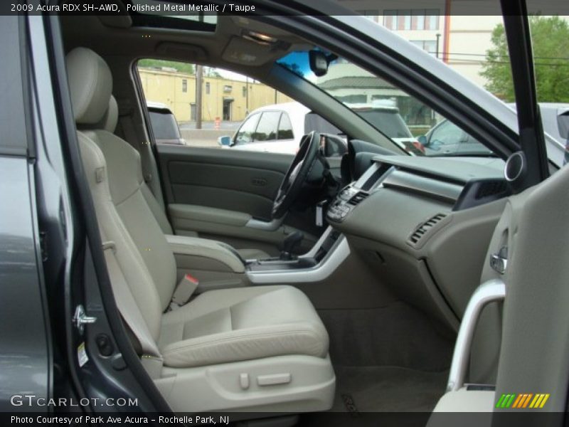 Polished Metal Metallic / Taupe 2009 Acura RDX SH-AWD