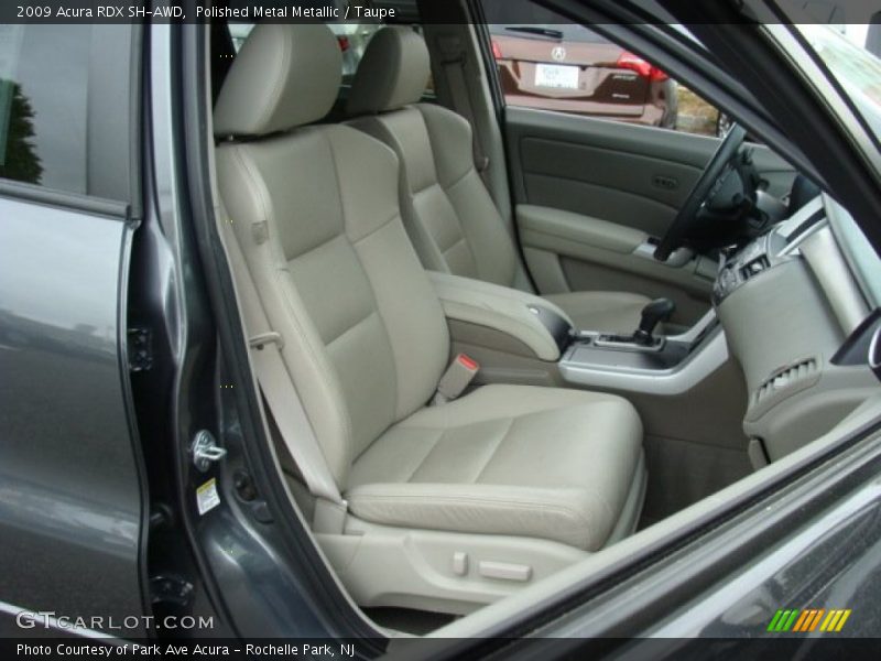 Polished Metal Metallic / Taupe 2009 Acura RDX SH-AWD