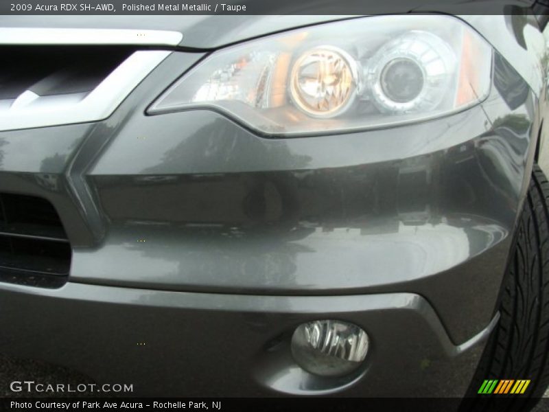 Polished Metal Metallic / Taupe 2009 Acura RDX SH-AWD