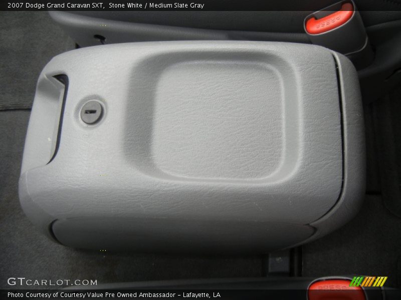 Stone White / Medium Slate Gray 2007 Dodge Grand Caravan SXT