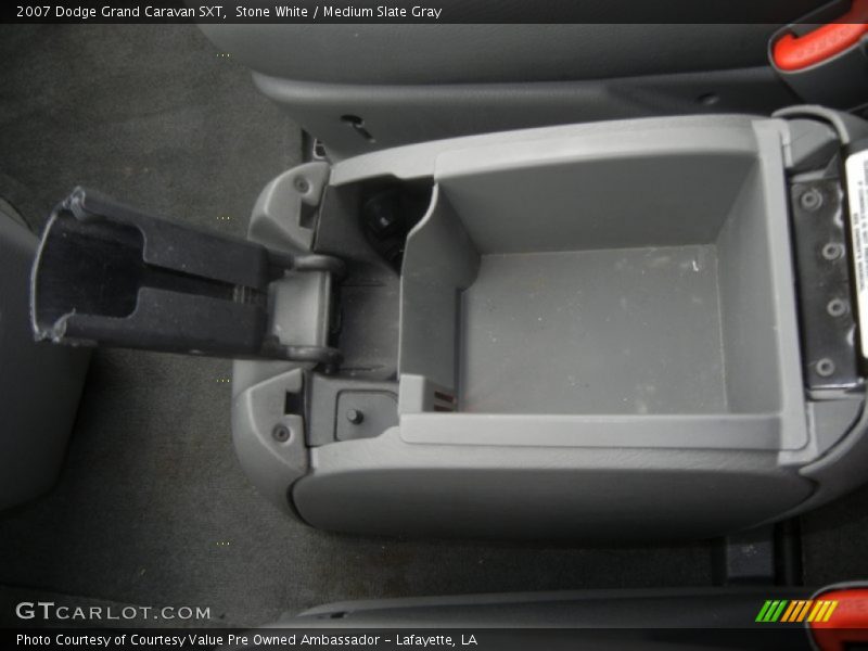 Stone White / Medium Slate Gray 2007 Dodge Grand Caravan SXT