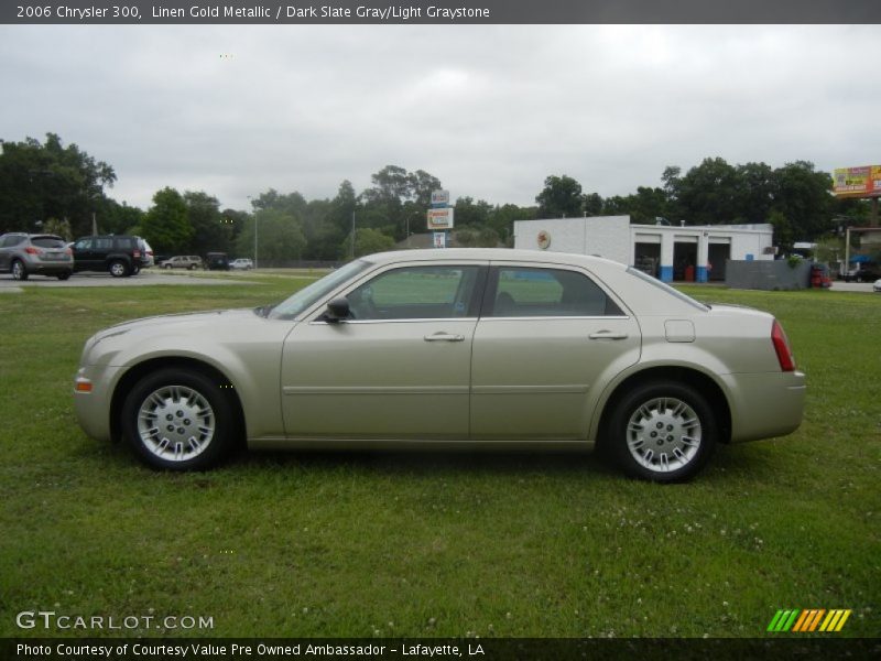 Linen Gold Metallic / Dark Slate Gray/Light Graystone 2006 Chrysler 300