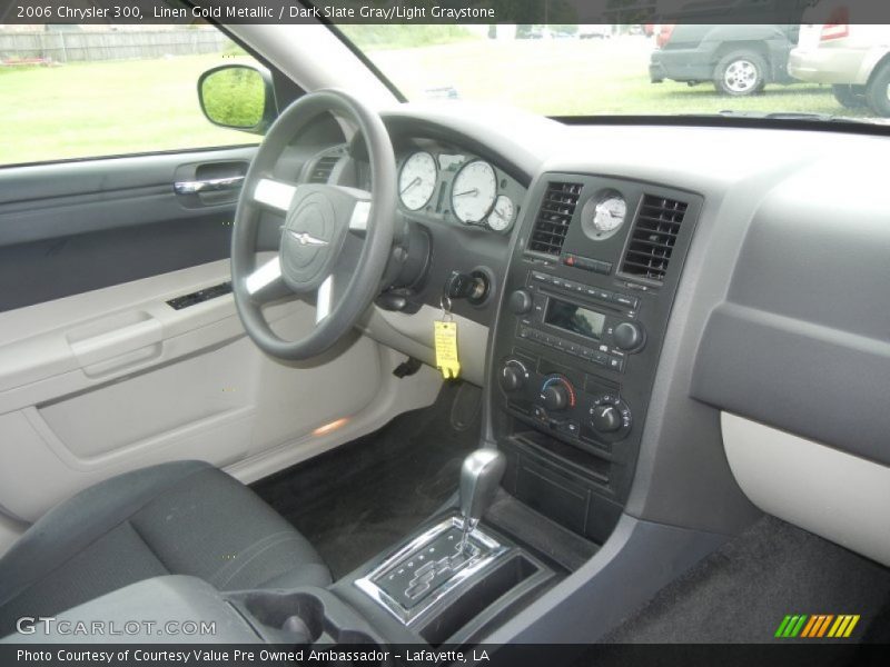Linen Gold Metallic / Dark Slate Gray/Light Graystone 2006 Chrysler 300