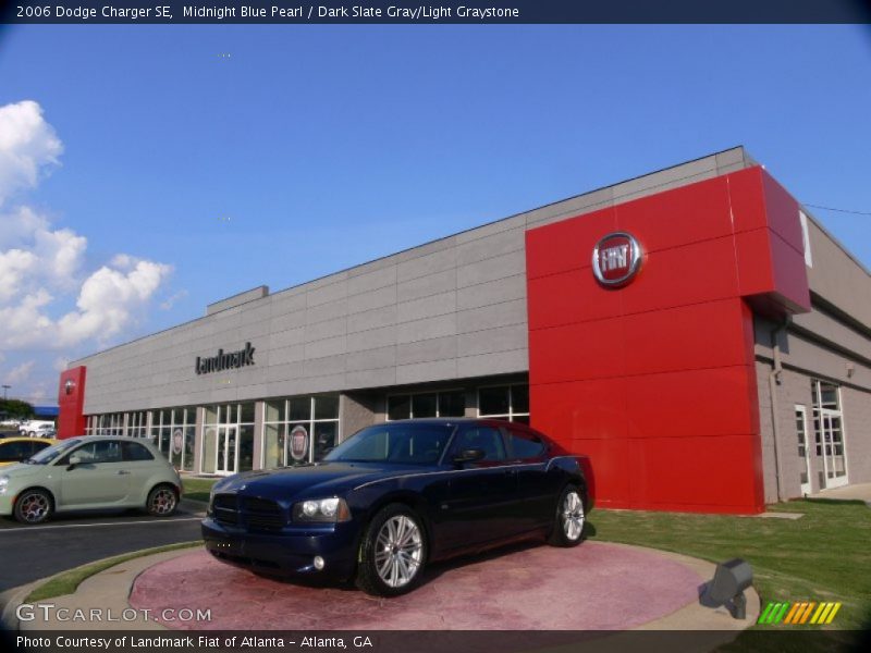 Midnight Blue Pearl / Dark Slate Gray/Light Graystone 2006 Dodge Charger SE