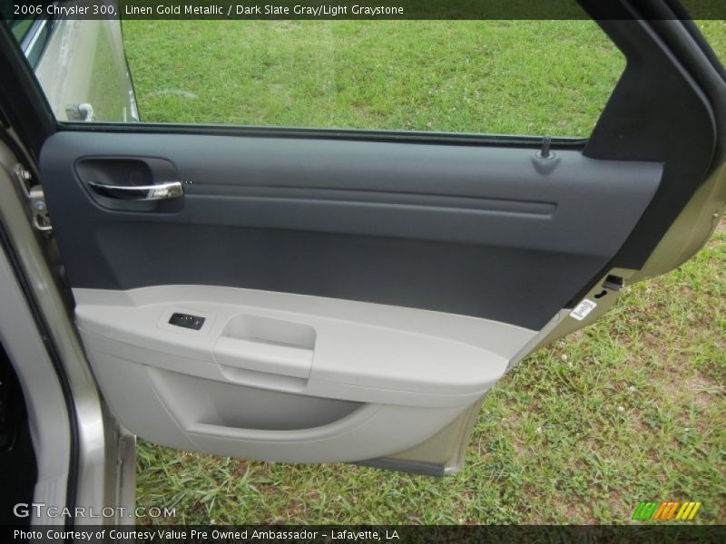 Linen Gold Metallic / Dark Slate Gray/Light Graystone 2006 Chrysler 300