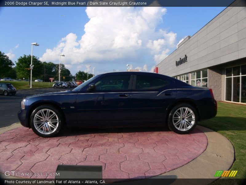 Midnight Blue Pearl / Dark Slate Gray/Light Graystone 2006 Dodge Charger SE