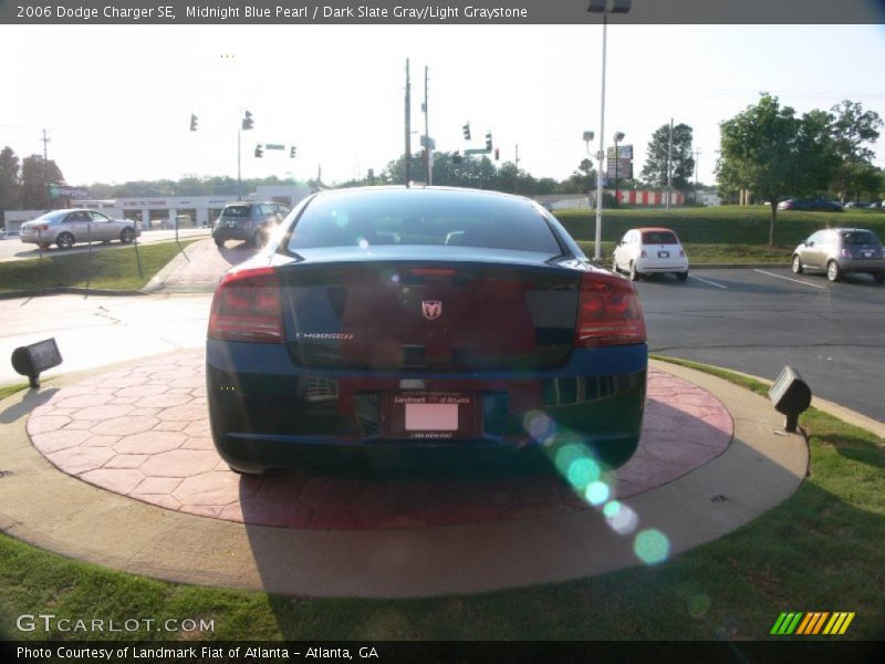 Midnight Blue Pearl / Dark Slate Gray/Light Graystone 2006 Dodge Charger SE