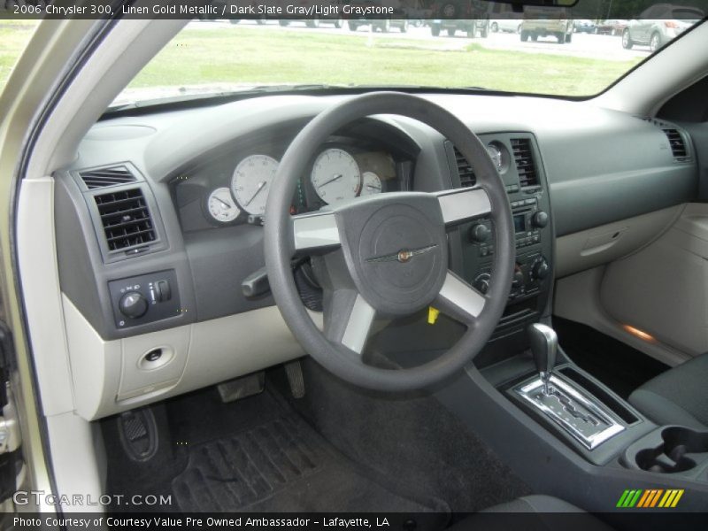 Linen Gold Metallic / Dark Slate Gray/Light Graystone 2006 Chrysler 300