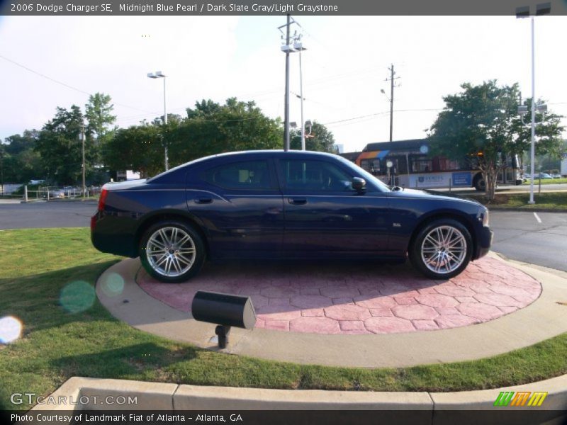 Midnight Blue Pearl / Dark Slate Gray/Light Graystone 2006 Dodge Charger SE
