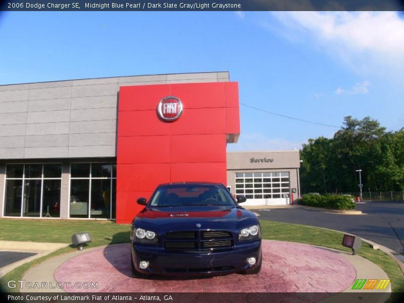 Midnight Blue Pearl / Dark Slate Gray/Light Graystone 2006 Dodge Charger SE