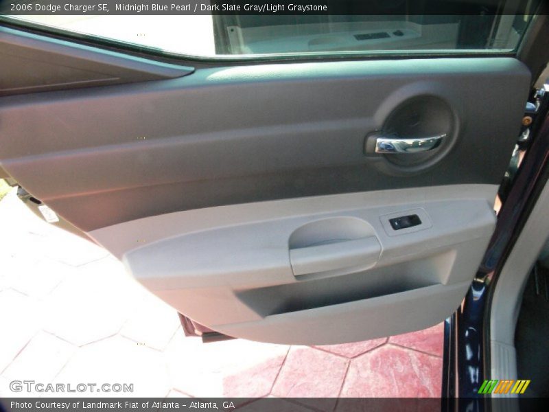 Midnight Blue Pearl / Dark Slate Gray/Light Graystone 2006 Dodge Charger SE