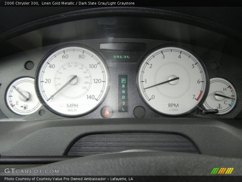 Linen Gold Metallic / Dark Slate Gray/Light Graystone 2006 Chrysler 300
