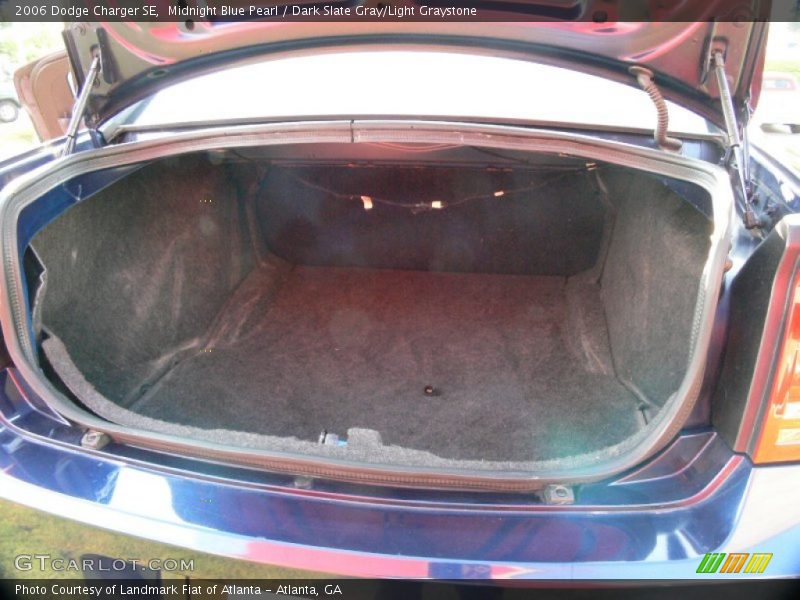 Midnight Blue Pearl / Dark Slate Gray/Light Graystone 2006 Dodge Charger SE