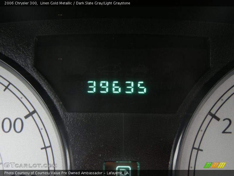 Linen Gold Metallic / Dark Slate Gray/Light Graystone 2006 Chrysler 300