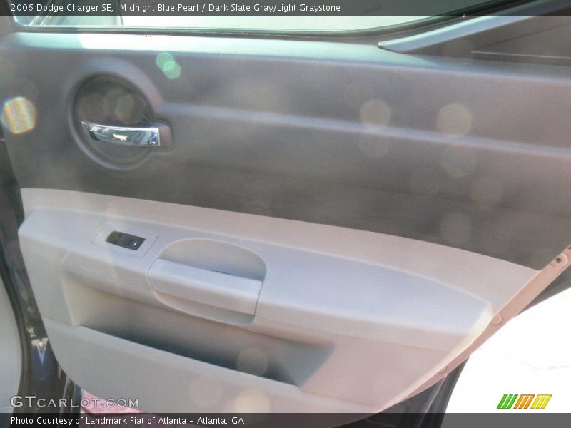 Midnight Blue Pearl / Dark Slate Gray/Light Graystone 2006 Dodge Charger SE