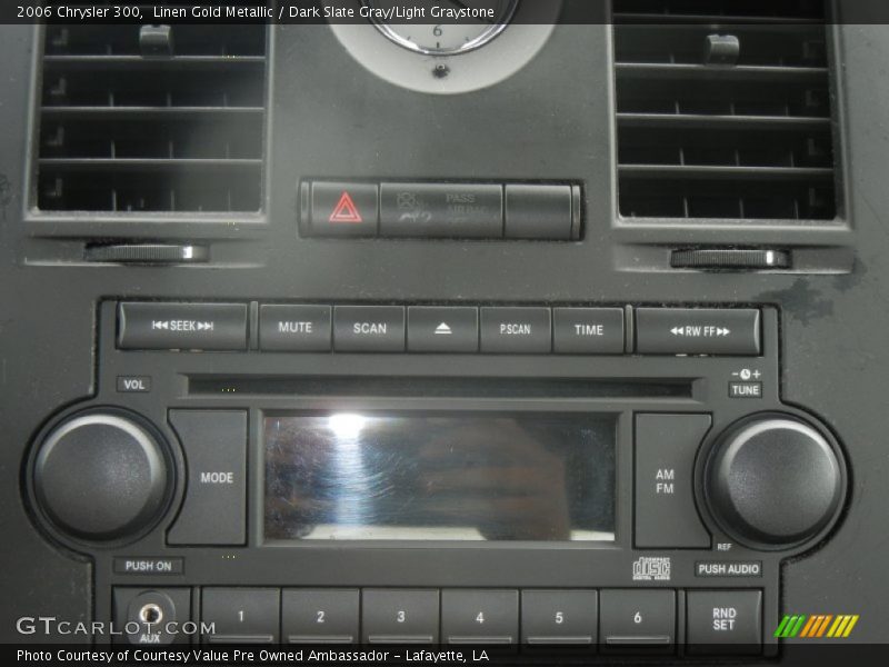 Linen Gold Metallic / Dark Slate Gray/Light Graystone 2006 Chrysler 300