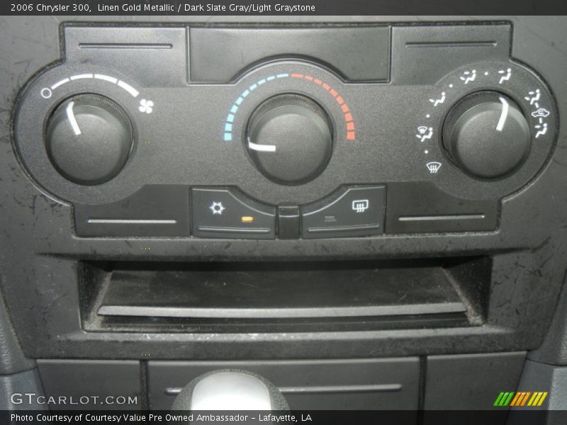 Linen Gold Metallic / Dark Slate Gray/Light Graystone 2006 Chrysler 300