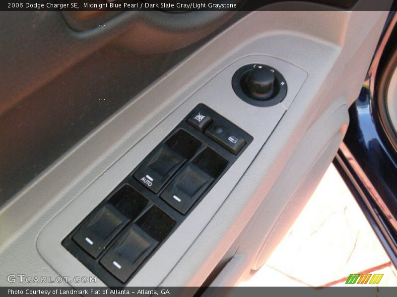 Midnight Blue Pearl / Dark Slate Gray/Light Graystone 2006 Dodge Charger SE