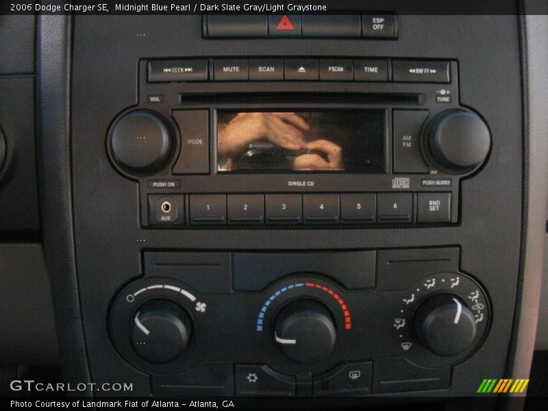 Midnight Blue Pearl / Dark Slate Gray/Light Graystone 2006 Dodge Charger SE
