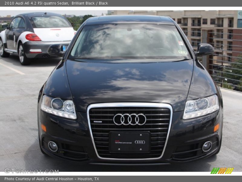 Brilliant Black / Black 2010 Audi A6 4.2 FSI quattro Sedan