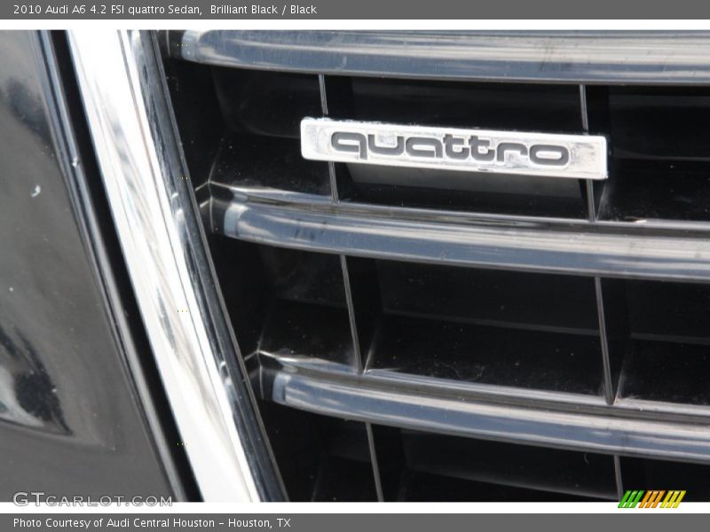 Brilliant Black / Black 2010 Audi A6 4.2 FSI quattro Sedan