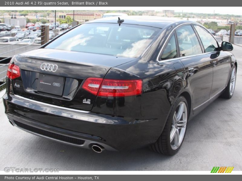 Brilliant Black / Black 2010 Audi A6 4.2 FSI quattro Sedan