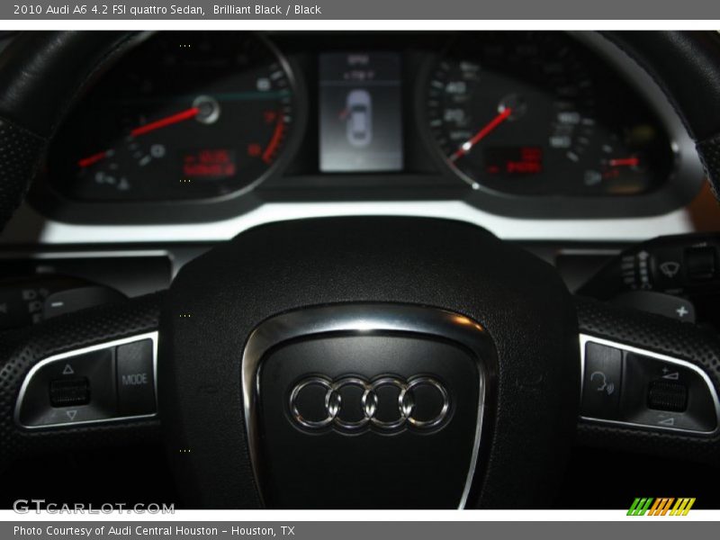 Brilliant Black / Black 2010 Audi A6 4.2 FSI quattro Sedan