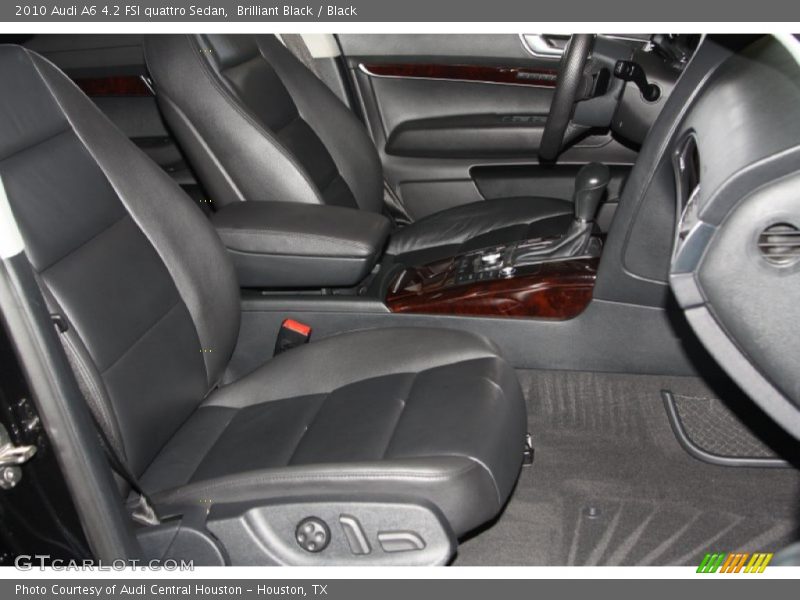 Brilliant Black / Black 2010 Audi A6 4.2 FSI quattro Sedan