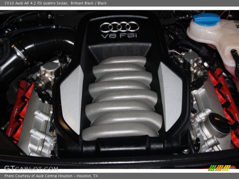 Brilliant Black / Black 2010 Audi A6 4.2 FSI quattro Sedan