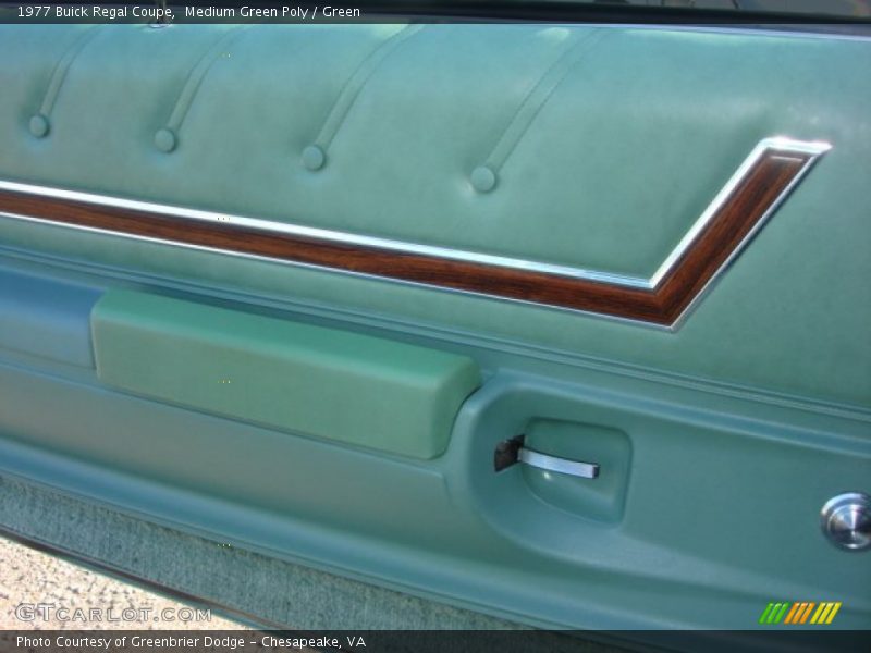 Door Panel of 1977 Regal Coupe