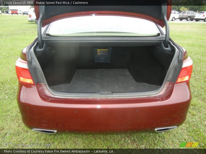 Noble Spinel Red Mica / Cashmere 2008 Lexus LS 460