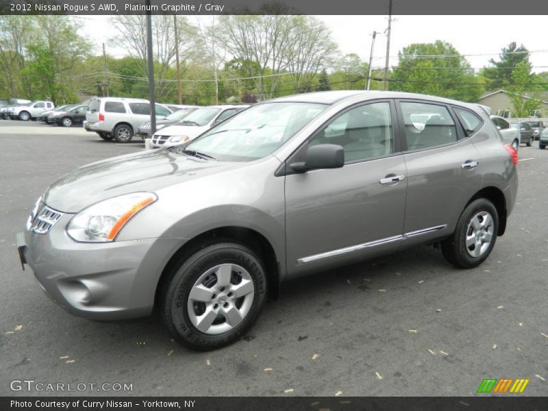 Platinum Graphite / Gray 2012 Nissan Rogue S AWD