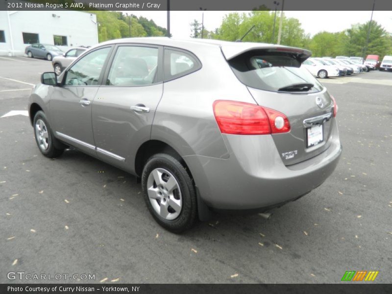 Platinum Graphite / Gray 2012 Nissan Rogue S AWD