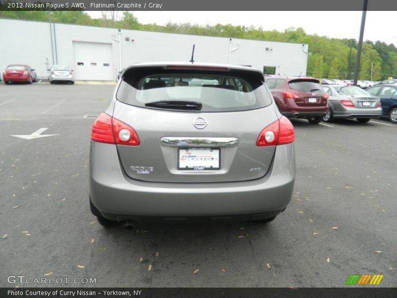 Platinum Graphite / Gray 2012 Nissan Rogue S AWD