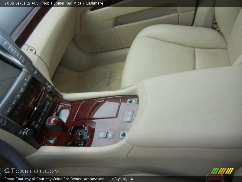 Noble Spinel Red Mica / Cashmere 2008 Lexus LS 460