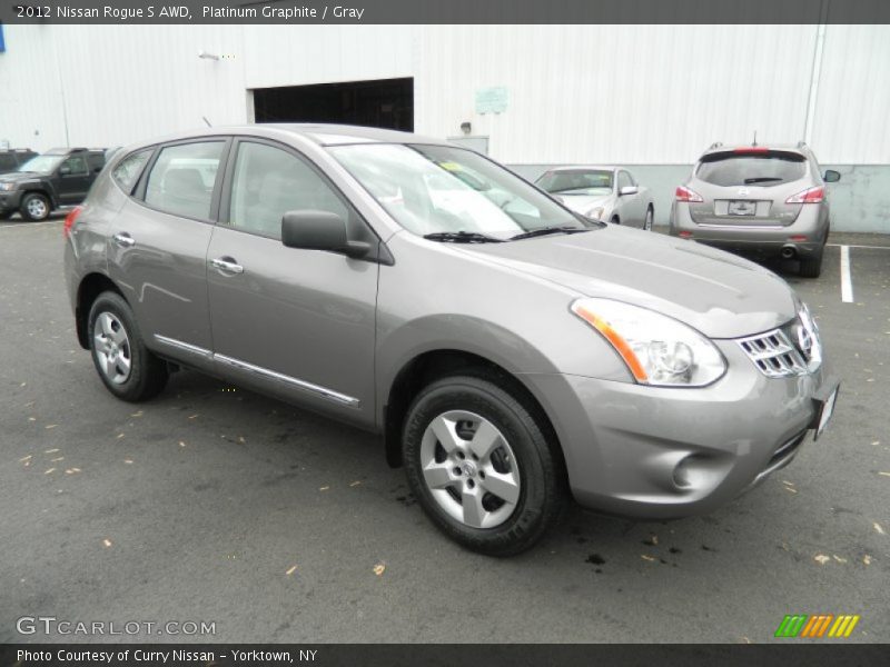 Platinum Graphite / Gray 2012 Nissan Rogue S AWD