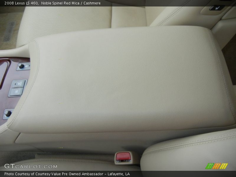 Noble Spinel Red Mica / Cashmere 2008 Lexus LS 460
