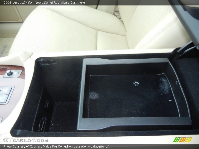 Noble Spinel Red Mica / Cashmere 2008 Lexus LS 460